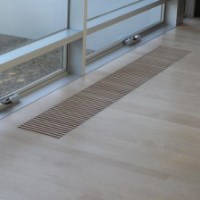 Водяные конвекторы, встраиваемые в пол